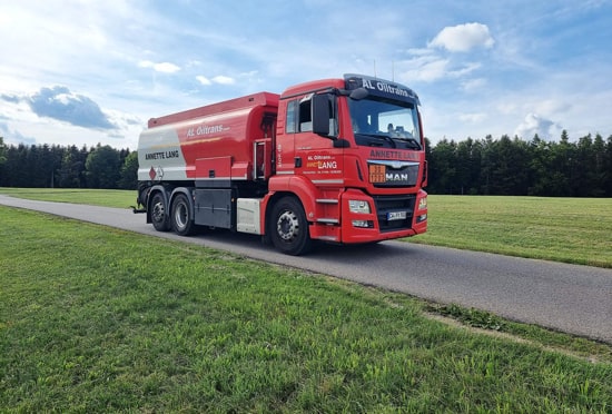 Lkw mit Öltank